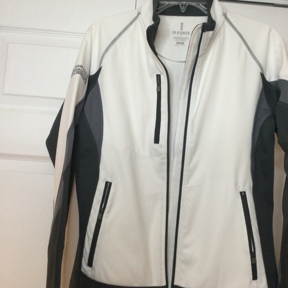 White/grey Elevate sports jacket - Picture 8 of 14